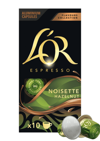 8711000712559 LOR Hazelnut FRONT kapsle Updated